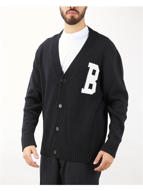 Cardigan in misto lana con logo I'm Brian I'M BRIAN | Cardigan | MA30099